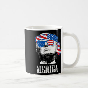 Mug Trump 4 juillet les Américains Drapeaux Hommes Drô