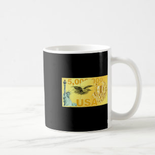 Mug Trump 5 millions de dollars migrant américain rich