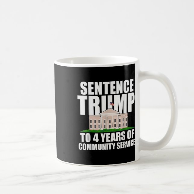 Mug Trump à 4 ans de service communautaire 2  (Droite)