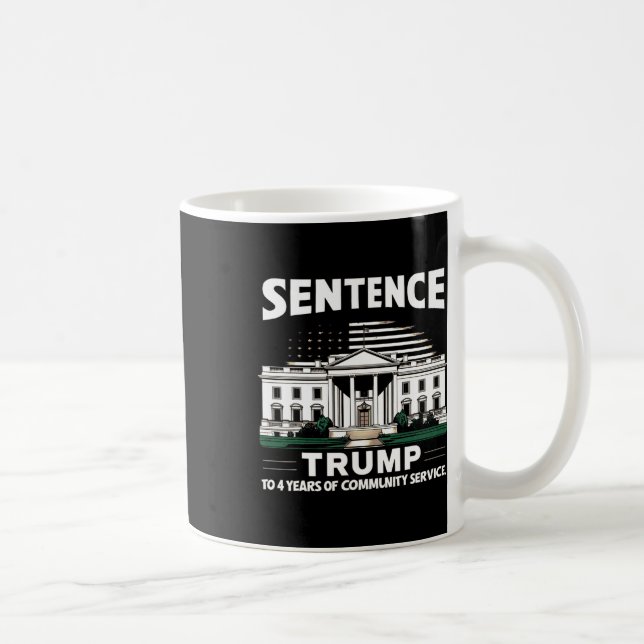 Mug Trump À 4 Ans De Service Communautaire Pro Trump 1 (Droite)