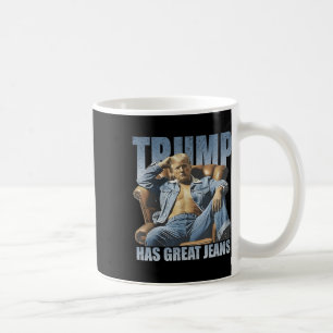 Mug Trump a de super jeans drôle rétro