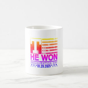 Mug Trump a gagné 2024   20 janvier 2025 Jour de l'inv