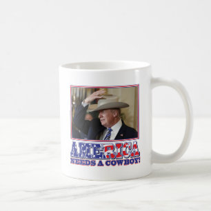 MUG TRUMP-AMERICA-COWBOY