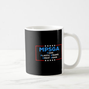 Mug Trump amusant à faire des pailles en plastique une
