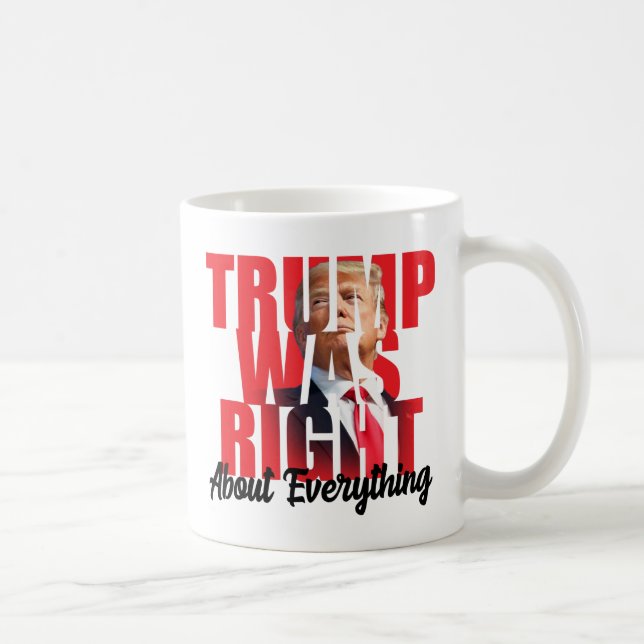Mug Trump avait raison sur tout, anti Biden (Droite)