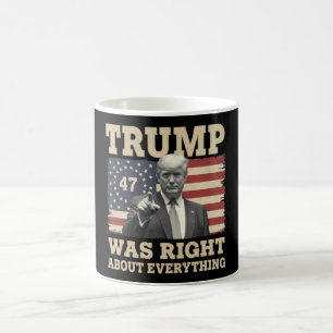 Mug Trump avait raison sur tout USA Amérique