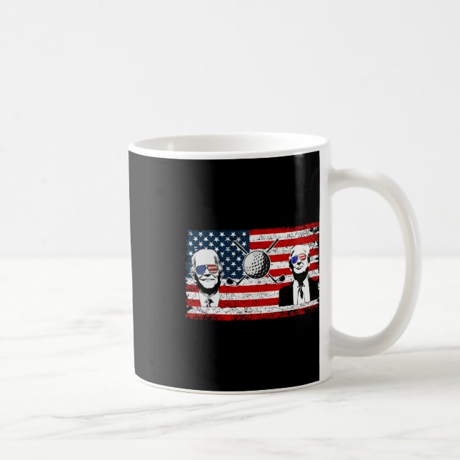 Mug Trump Biden Drapeau Élections américaines (Droite)