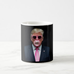 Mug Trump Bubble Gum Rose Président 47 USA