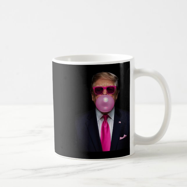 Mug Trump Bubble Gum Shirt 2024 Vote Président Funny C (Droite)