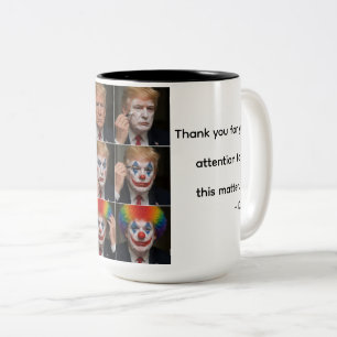 Mug Trump Clown Drôle