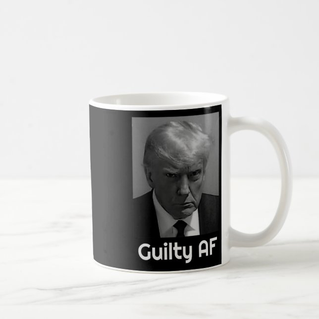 Mug Trump coupable Af  (Droite)