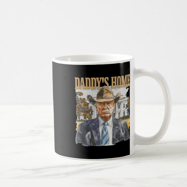 Mug Trump Cowboy La maison du papa de l'Ouest ramènent (Droite)