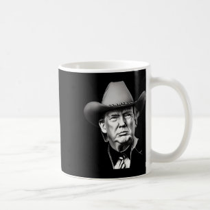 Mug Trump Cowboy Western Président Vous Me Manquez Enc