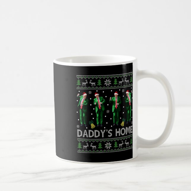 Mug Trump Daddy Accueil Maison Blanche Danse Faire Noë (Droite)