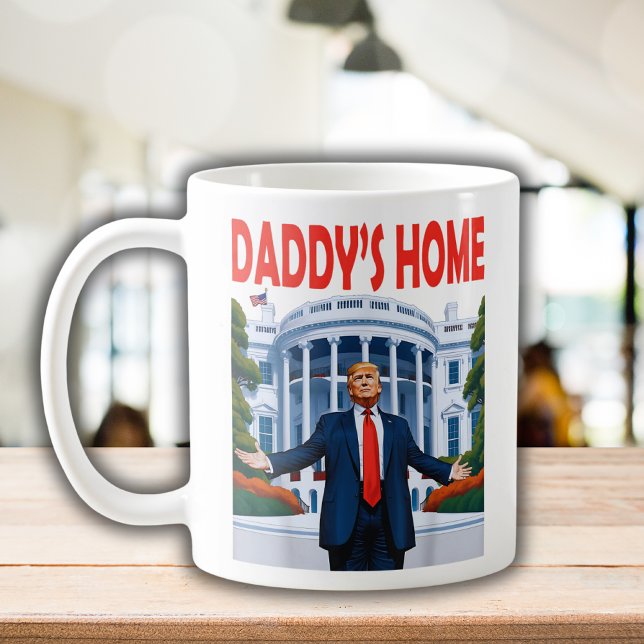 Mug Trump Daddys Accueil Maison Blanche Cadeau (Créateur téléchargé)