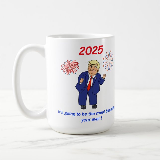 Mug Trump Dance - La Plus Belle Année Jamais (Gauche)