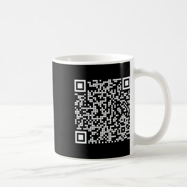 Mug Trump Dance Qr Funny President Dance Code (retour) (Droite)