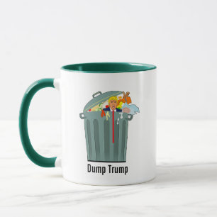Mug Trump dans une poubelle Dump Trump