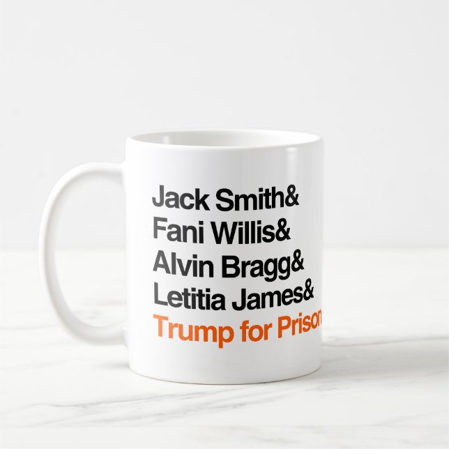 Mug Trump en prison (Gauche)