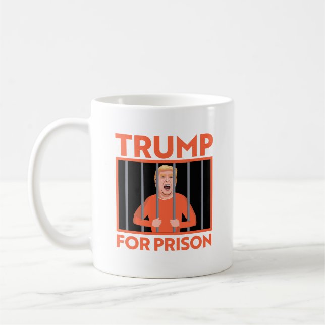 Mug Trump en prison (Gauche)