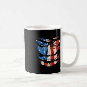 Mug Trump est un héros national Drapeau américain déch
