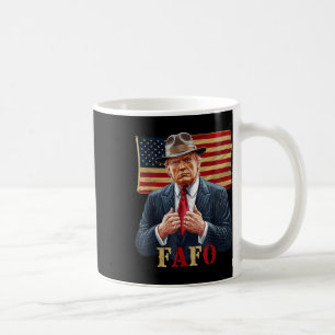Mug Trump Fafo F autour Découvrez-nous Drapeau Vintage