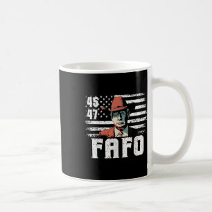 Mug Trump Fafo Us Drapeau Drôle Drôle Trump 4 juillet