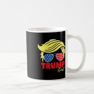 Mug Trump Fille Bun Messy Trump 2024 Élection Américai