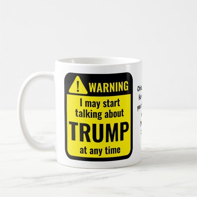 Mug Trump Funny Personalized (Gauche)