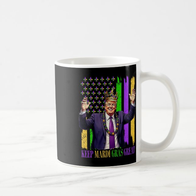 Mug Trump Garde Mardi Gras Grand  (Droite)