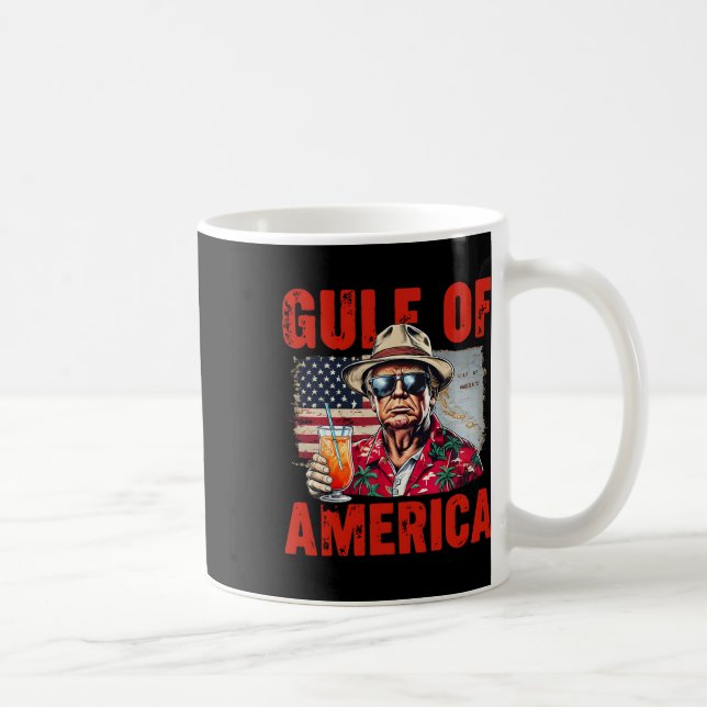 Mug Trump Golfe Des États-Unis Golfe Drôle Du Mexique  (Droite)