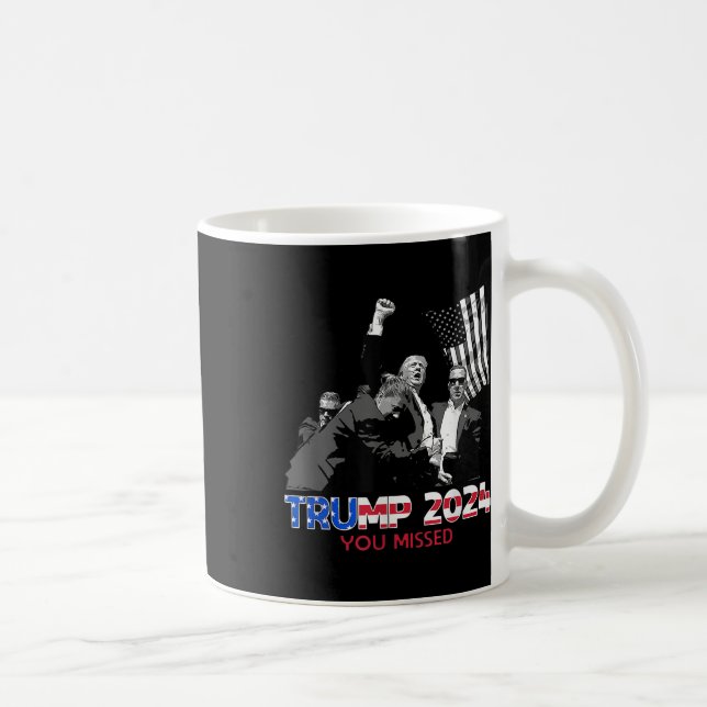 Mug Trump Ination Bloody Ear Butler Trump Xou Manqué (Droite)