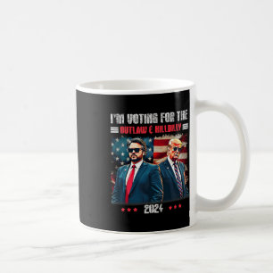 Mug Trump Je vote pour le hors-la-loi et Hillbilly Tru