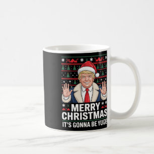 Mug Trump Joyeux Noël Ça va être énorme Noël sale Chri