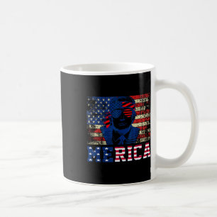 Mug Trump Joyeux Quatre 4 Juillet Trump Drapeau Améric