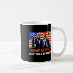 Mug Trump Kennedy Unity over Uniparty 2024 Funny Elect