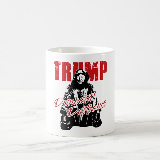 Mug Trump, le démocrate, l'Humour de conception graphi (Centre)