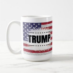 Mug Trump, le drapeau patriotique américain