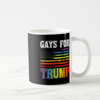 Mug Trump Lgbt Pride Gay Rainbow Flag Vote Republic