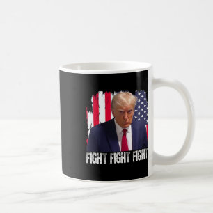 Mug Trump Luttez Luttez Luttez Drapeau Américain Donal