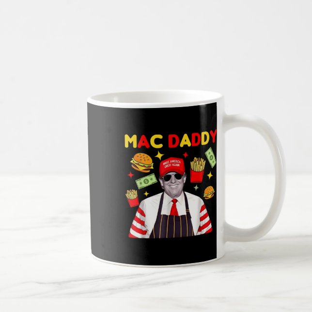 Mug Trump Mac Daddy Uni - Noir - Petit - Manche courte (Droite)