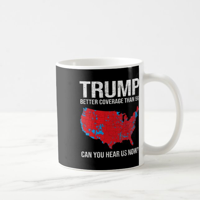 Mug Trump Meilleure Couverture Que 5g Pouvez-Vous Nous (Droite)