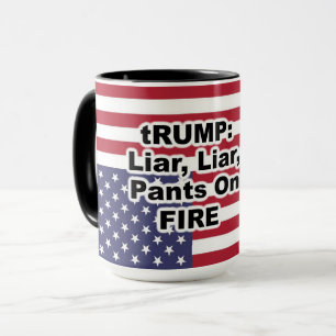 Mug tRUMP : Menteur, menteur, pantalon en feu