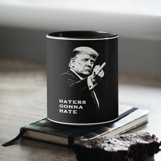 Mug Trump Middle Finger 2026 Meme Funny (Créateur téléchargé)