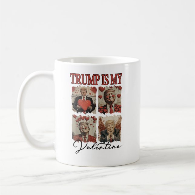 Mug Trump, Mon Saint-Valentin, C'est drôle, Trump (Gauche)