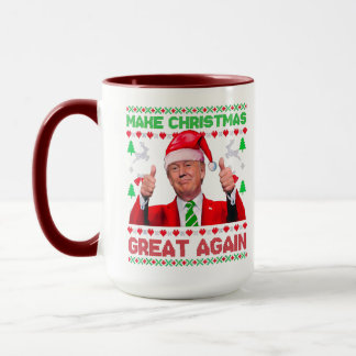 Mug Trump Mug, renoue avec Noël