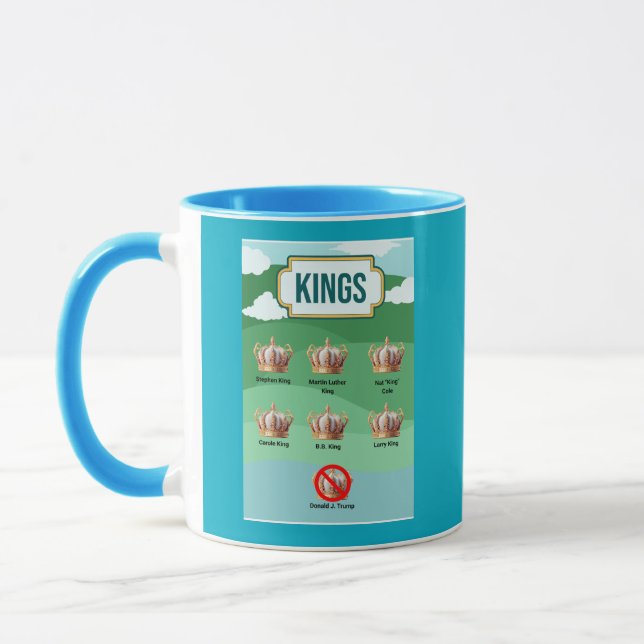 Mug Trump n'est pas un roi (Gauche)