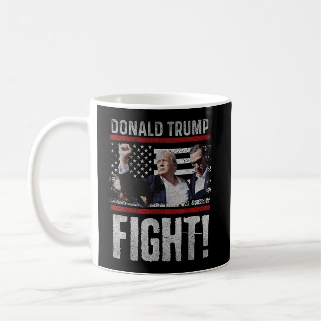 Mug Trump Pennsylvanie Trump 2024 Battez-vous ! (Gauche)