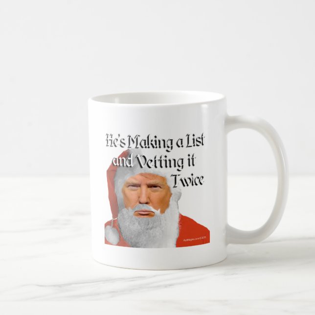 Mug Trump Père Noël T-Shirt (Droite)