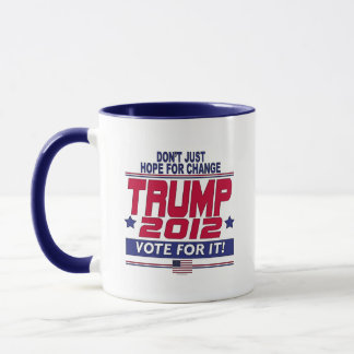 Mug Trump pour un changement réel 2012